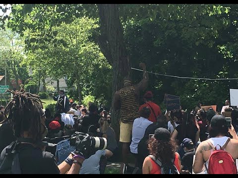 Aaron Johnson - Unplanned Rally Speech