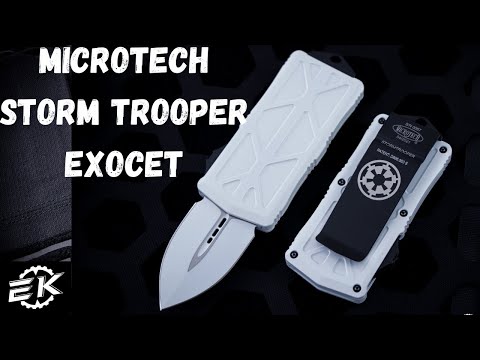 Microtech Storm Trooper Exocet OTF Knife 157-1ST