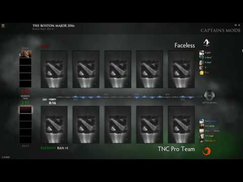 [LIVE] TNC Pro Team vs Faceless BOSTON MAJOR