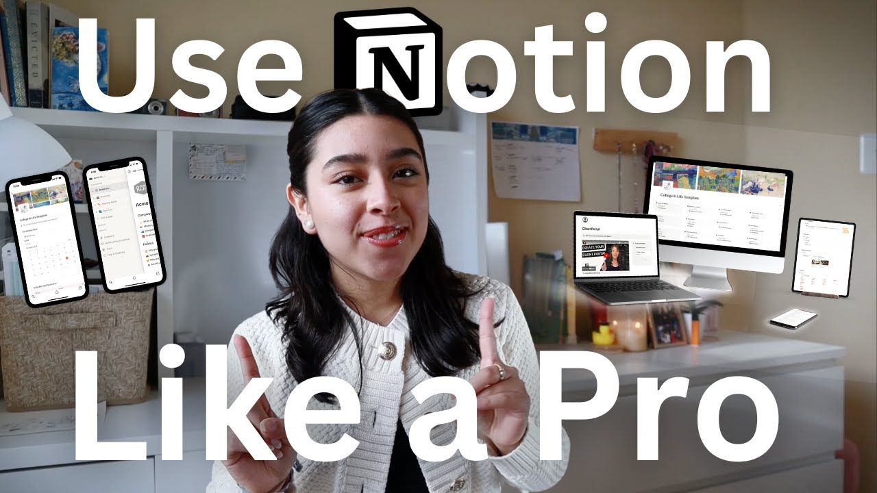 How To Use Notion Like a Pro // tips for beginners 📝