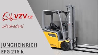 Τρίτροχο περονοφόρο ανυψωτικό Jungheinrich EFG 216 k | Απεικόνιση 4 - Machineryline