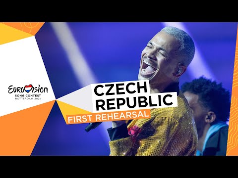 Benny Cristo - omaga - First Rehearsal - Czech Republic 🇨🇿 - Eurovision 2021