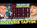 EMİRHAN KURİ'NİN HESABINI DESTANSI GÖSTERİŞ YAPTIM! (150.000 UC 😲) | PUBG Mobile