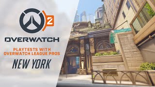 Overwatch 2 Playtests with Overwatch League Pros | New York