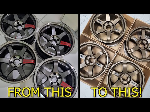 Restoring A Set of TE37's!