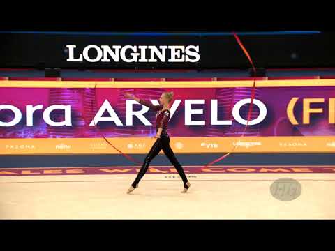 ARVELO Aurora (FIN) - 2019 Rhythmic Worlds, Baku (AZE) - Qualifications Ribbon