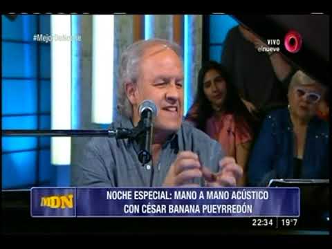 Mano a mano acústico con César "Banana" Pueyrredón