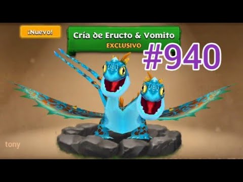 Dragones, Resurgir de Mema #940 - Cría de Erupto & Vómito... Y abro montón de paquetes de temporada