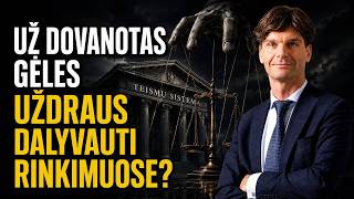 Už dovanotas gėles uždraus dalyvauti rinkimuose ir dar pradės baudžiamąjį persekiojimą?
