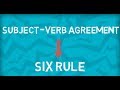 Subject-Verb Agreement | Six important Rules | Part 2