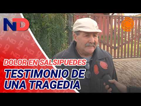 El llanto desgarrador del ABUELO de la nena que murió al incendiarse su casa: "ESTOY DESTRUIDO"