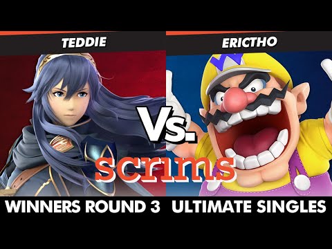 Scrims Showdown 37  - Teddie (Lucina) Vs. EricTho (Wario) SSBU Ultimate Tournament