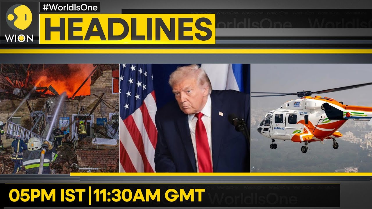 Trump Warns Iran, Russia Urges Restraint | Ukraine Orders Evacuation Of Northern Villages |HEADLINES