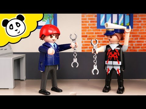 Playmobil Polizei - VERWECHSLUNG! Toni und Kevin tauschen die Rollen - Playmobil Film