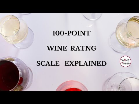 100-point wine rating scale explained. Robert Parker scale. @WineTuber