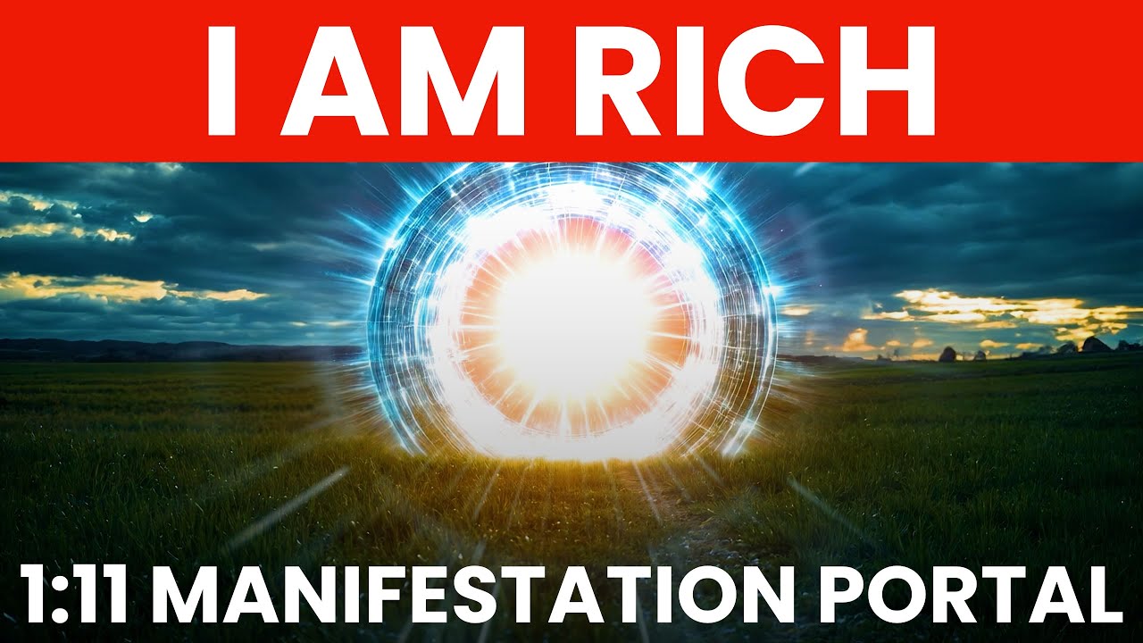 111 Hz Powerful Manifestation Frequency for 1:11 Portal: I AM RICH!