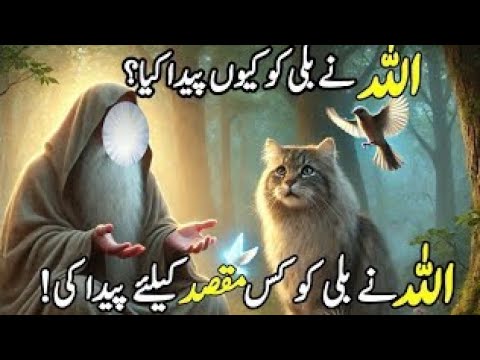 allah ne billi ko kyun paida kiya | Islam Mein Billi ka Martba Kya Hai | Islamic Stories