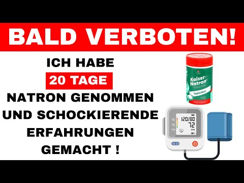 Ich habe jetzt 20 Wochen Lang Natron genommen. Das ist wirklich passiert mit mir..