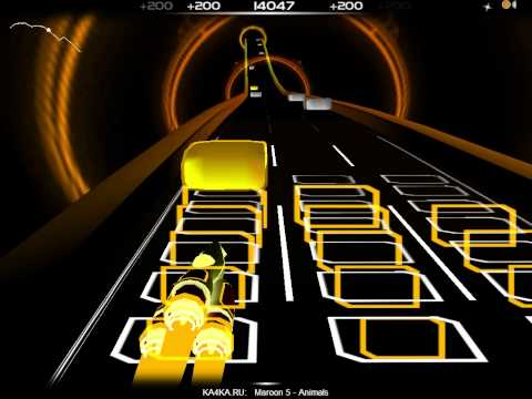 Audiosurf #6 Maroon 5-Animals