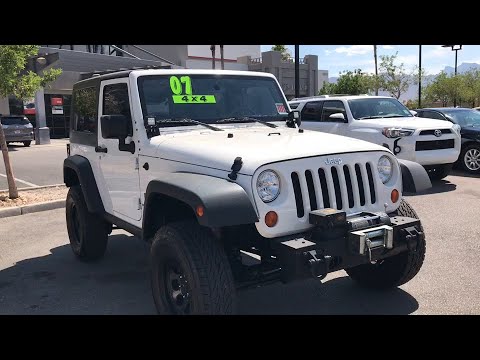 2007 Jeep Wrangler Las Vegas, Henderson, North Las Vegas, Summerlin, Clark County, NV 00471330