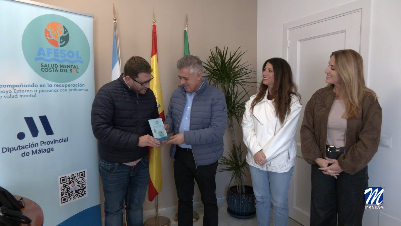 AFESOL entrega una placa al alcalde en reconocimiento a su labor AFESOL entrega una placa al alcalde en reconocimiento a su labor