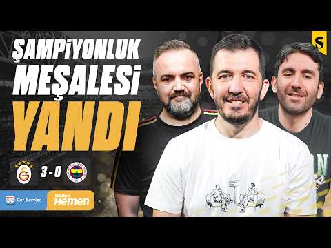 Galatasaray 3-0 Fenerbahçe Maç Sonu, 26. Şampiyonluk Yolda, Sane Etkisi | Derbi Merkez #06