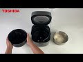 Cooking Low Sugar Rice Using Toshiba Low Sugar Multi Cooker