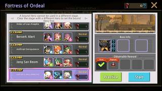 Stage 8-13 Fortress of Ordeal August 2026 克魯賽德戰記 크루세이더퀘스트 Crusaders Quest