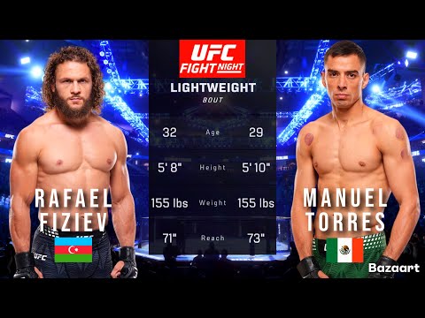 Rafael Fiziev vs Manuel Torres full fight