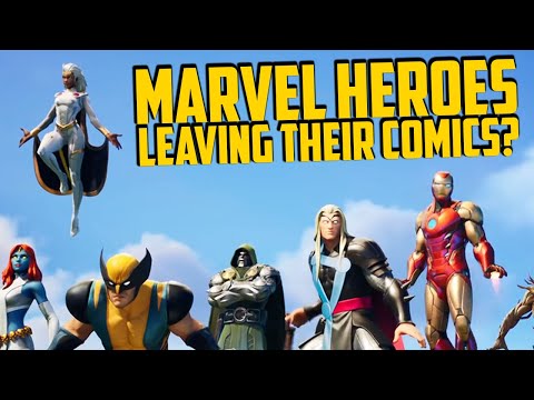 Marvel's Insane Comic Book Crossover with Gaming's Biggest Superpower // Fortnite - Nexus Wars