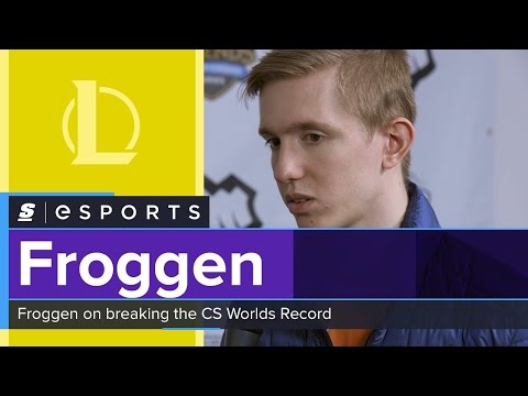 Froggen: 'I wasn't sure how many I actually had that counted as gold... but I knew I was up there'
