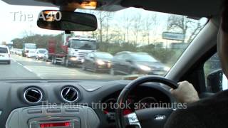 Welcome to the A40 - longest car park in West Oxfordshire