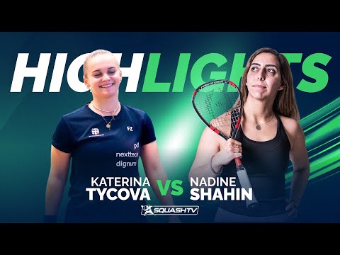 🇩🇪 Tycova v Shahin 🇪🇬 | German Open 2025 | RD1 HIGHLIGHTS
