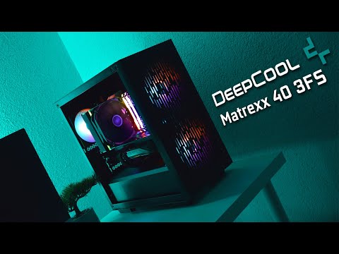 „Deepcool“ | MATREXX 40 3FS | Juodas | „Micro ATX“ | ATX PS2_Ilgis mažesnis nei 170 mm video