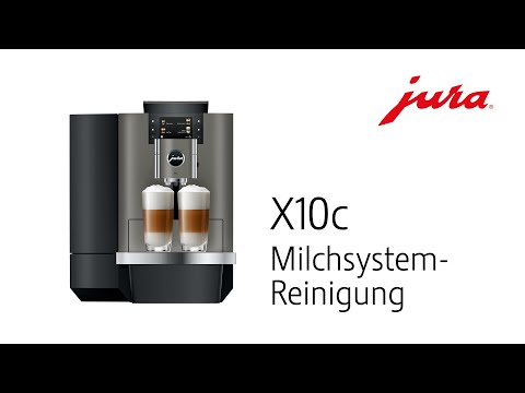 JURA X10c - Cleaning the milk system