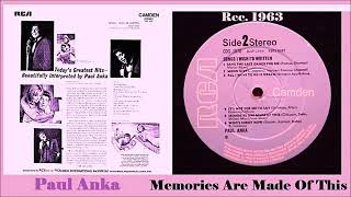 Paul Anka - Memories Are Made Of This &#39;Vinyl&#39;