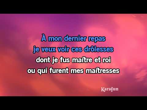 Le Dernier Repas - Jacques Brel