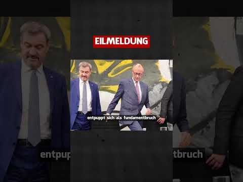 STATISTIK-SKANDAL! MERZ WACKELT 🎯 #Merz #CDU #Skandal #Politik #Analyse