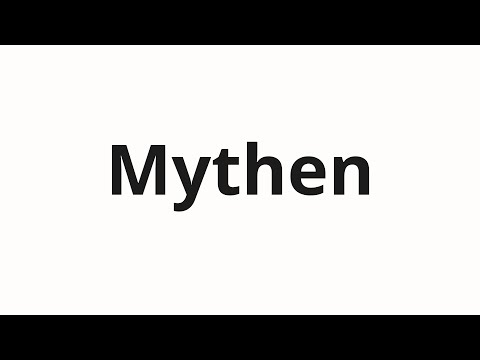 How to pronounce Mythen