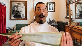 💈 Moustache Jim's Straight Razor Shave, Scalp Massage & Hair Styling | Minneapolis