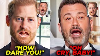 Prince Harry CONFRONTS Jimmy Kimmel For MOCKING Him During His Show