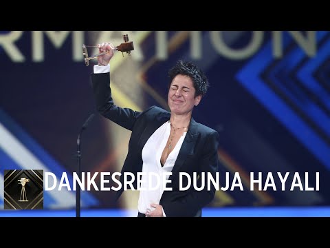 Dankesrede Dunja Hayali | Preisträgerin Beste Information | GOLDENE KAMERA 2016