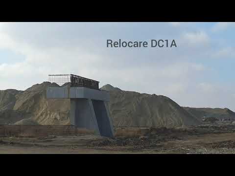 DEx12 Craiova - Pitești: Inceput  Lot 1; Locul cu grinda căzută pe camion; Relocare DC1A 30.10.2021