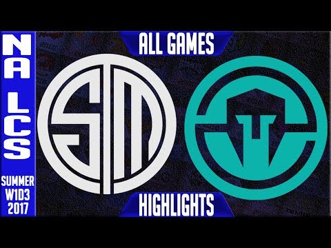 TSM VS IMT ALL GAMES Highlights | NA LCS W1D3 Summer 2017 | Team Solomid vs Immortals