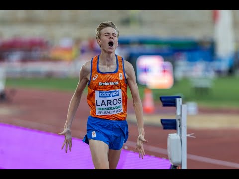 EK u18 | Titel voor Laros op de 1500 meter (wedstrijdbeeld & reactie)