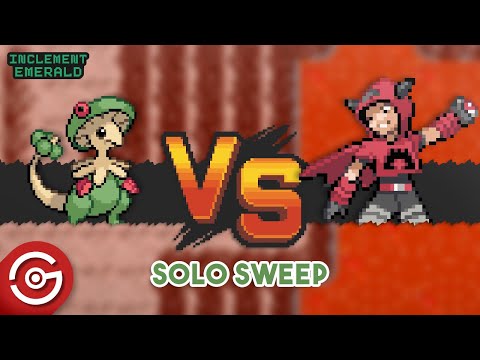 Solo Sweep Tabitha (Mt. Chimney) - Pokemon Inclement Emerald Challenge Mode