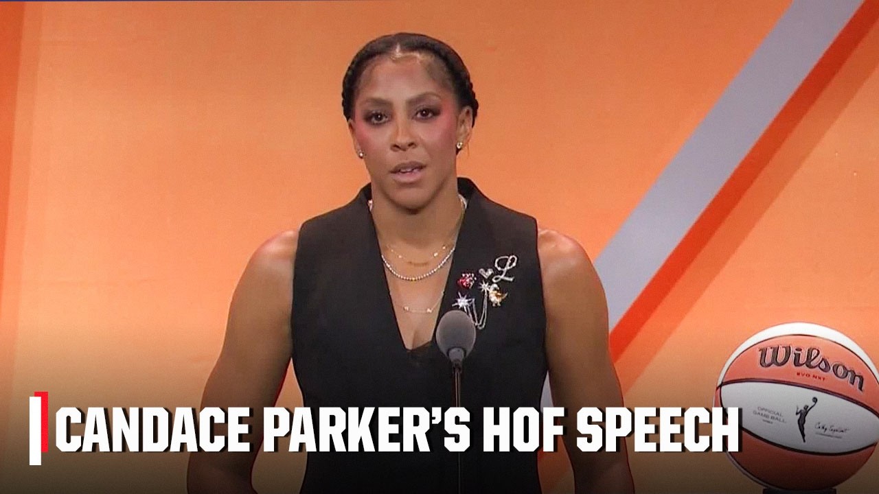 WNBA legend Candace Parker gets inducted into the Basketball Hall of Fame | WNBA on ESPN