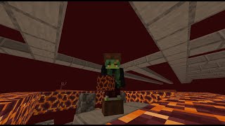 【マイクラ】ゾンビピグリントラップを作るバイト【北小路ヒスイ/にじさんじ】