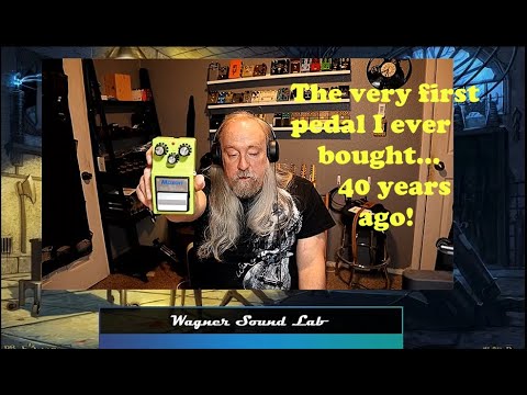 What's new in the Lab? Maxon SD-9 Sonic Distortion. The very first pedal I ever bought 40 years ago!