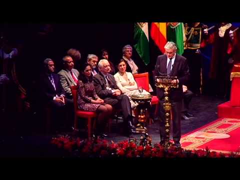 Entrega de Honores y Distinciones  de la ciudad de Granada. 31 Enero 2014